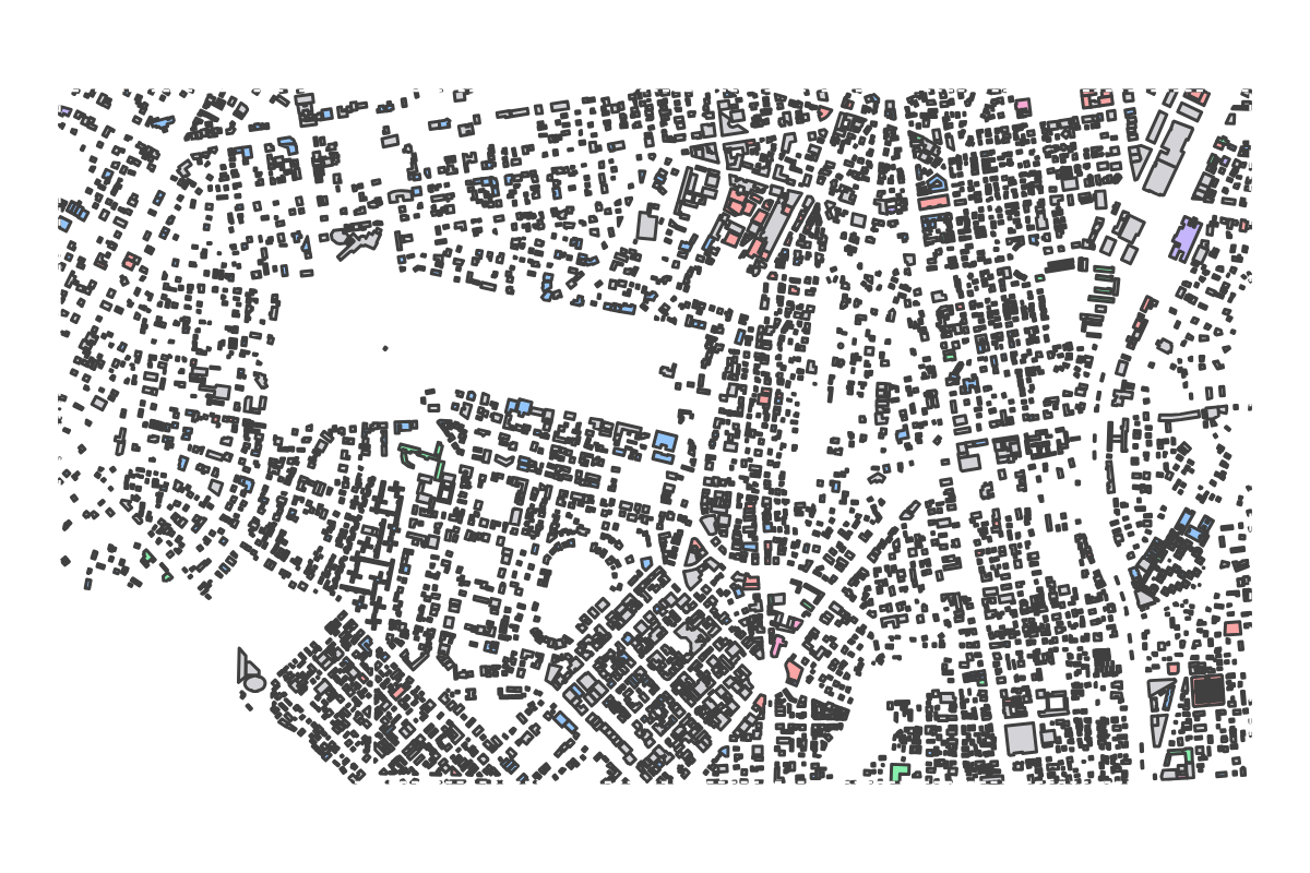 Program breakdown map