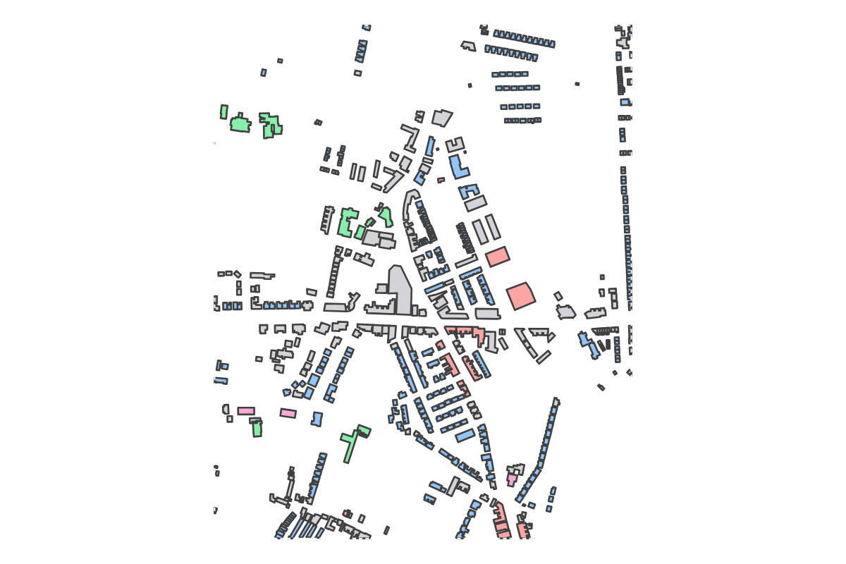 Program breakdown map