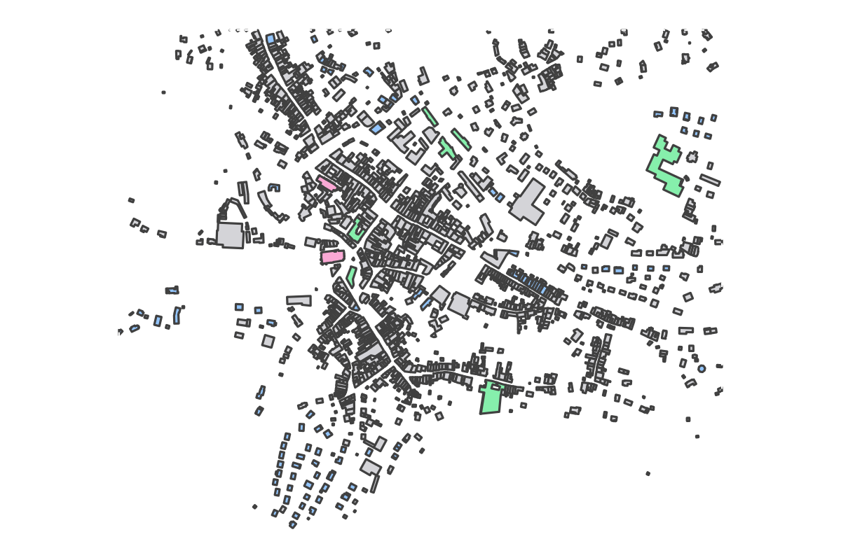 Program breakdown map