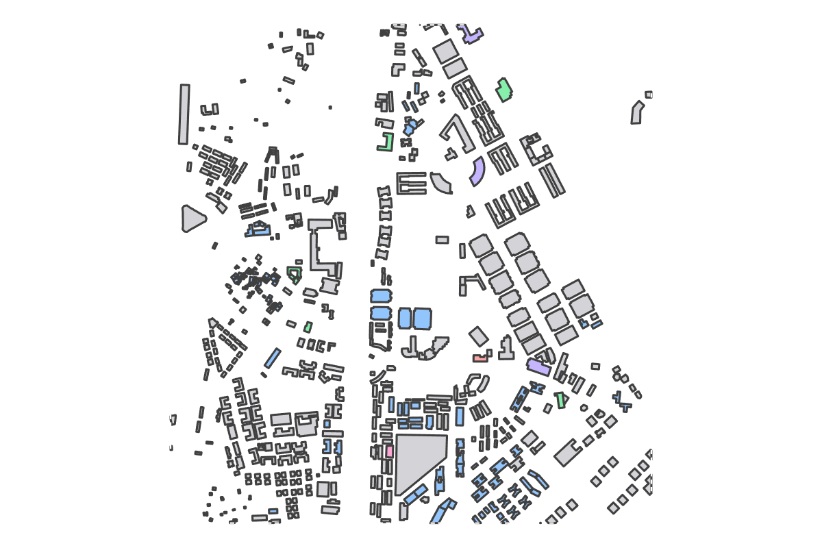 Program breakdown map