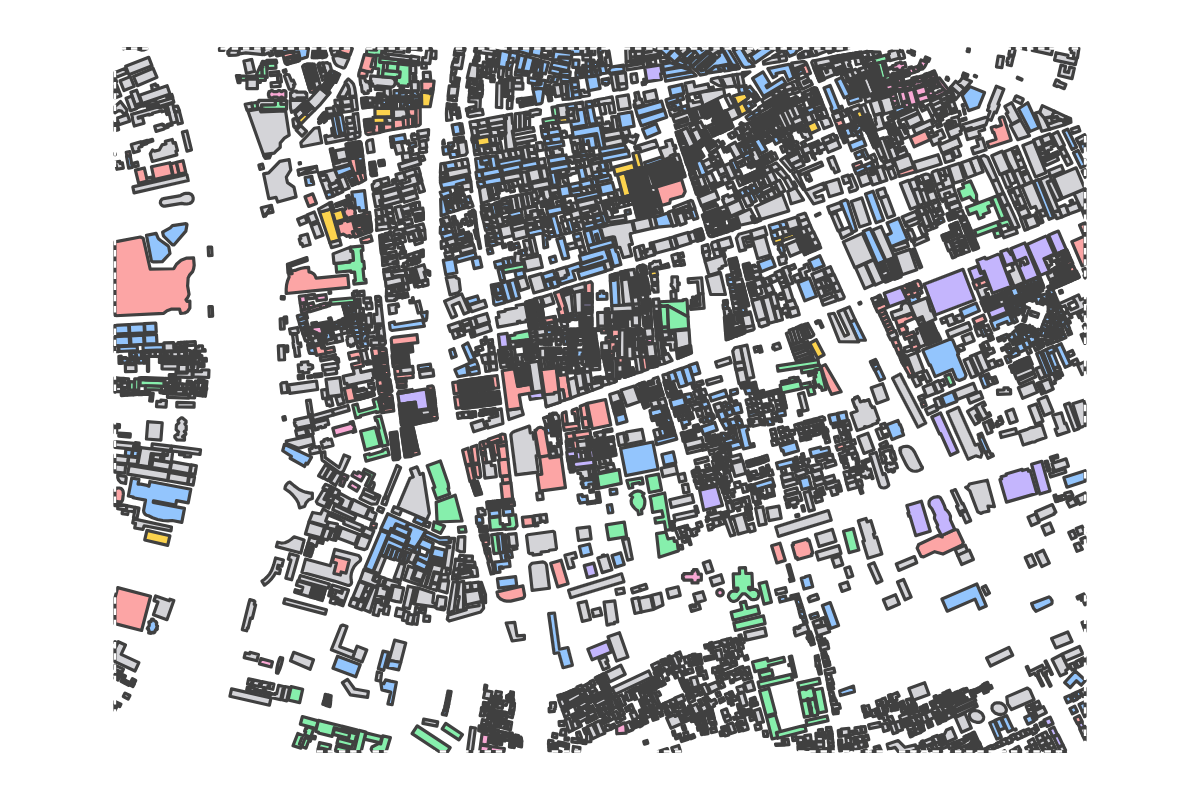 Program breakdown map
