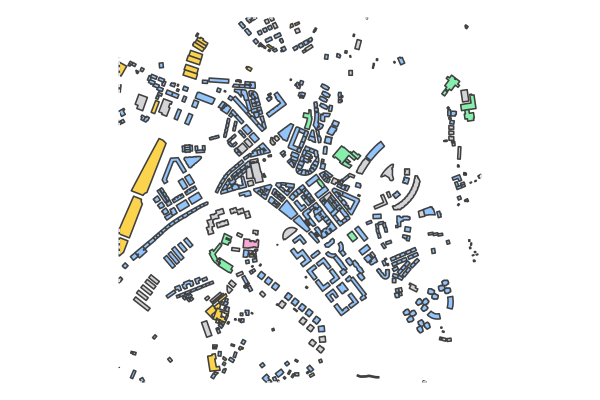 Program breakdown map