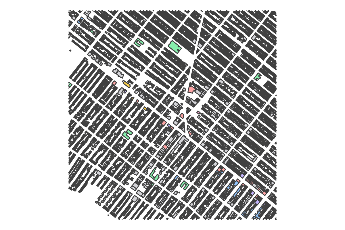 Program breakdown map