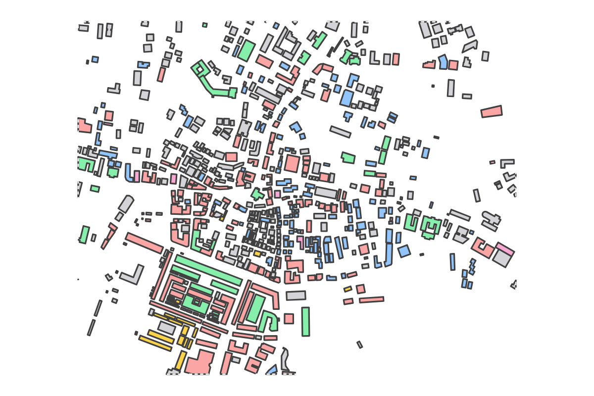Program breakdown map