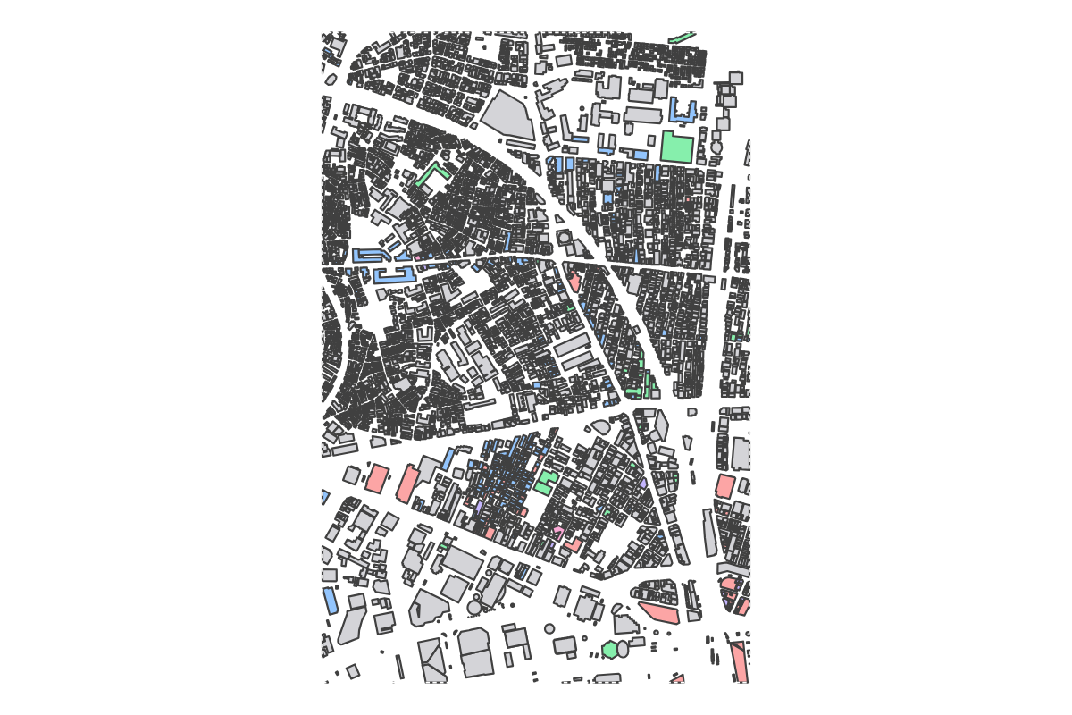 Program breakdown map