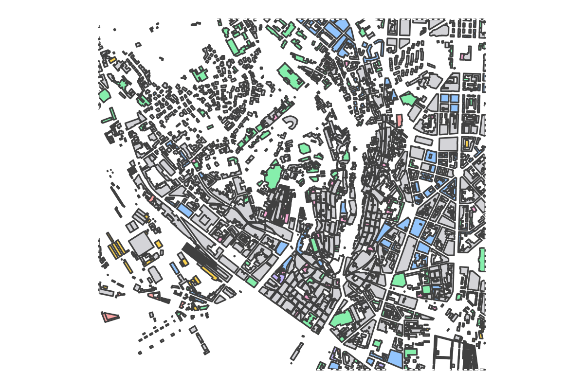 Program breakdown map