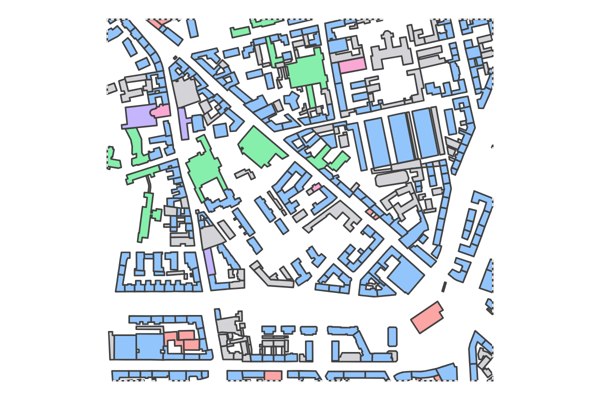 Program breakdown map
