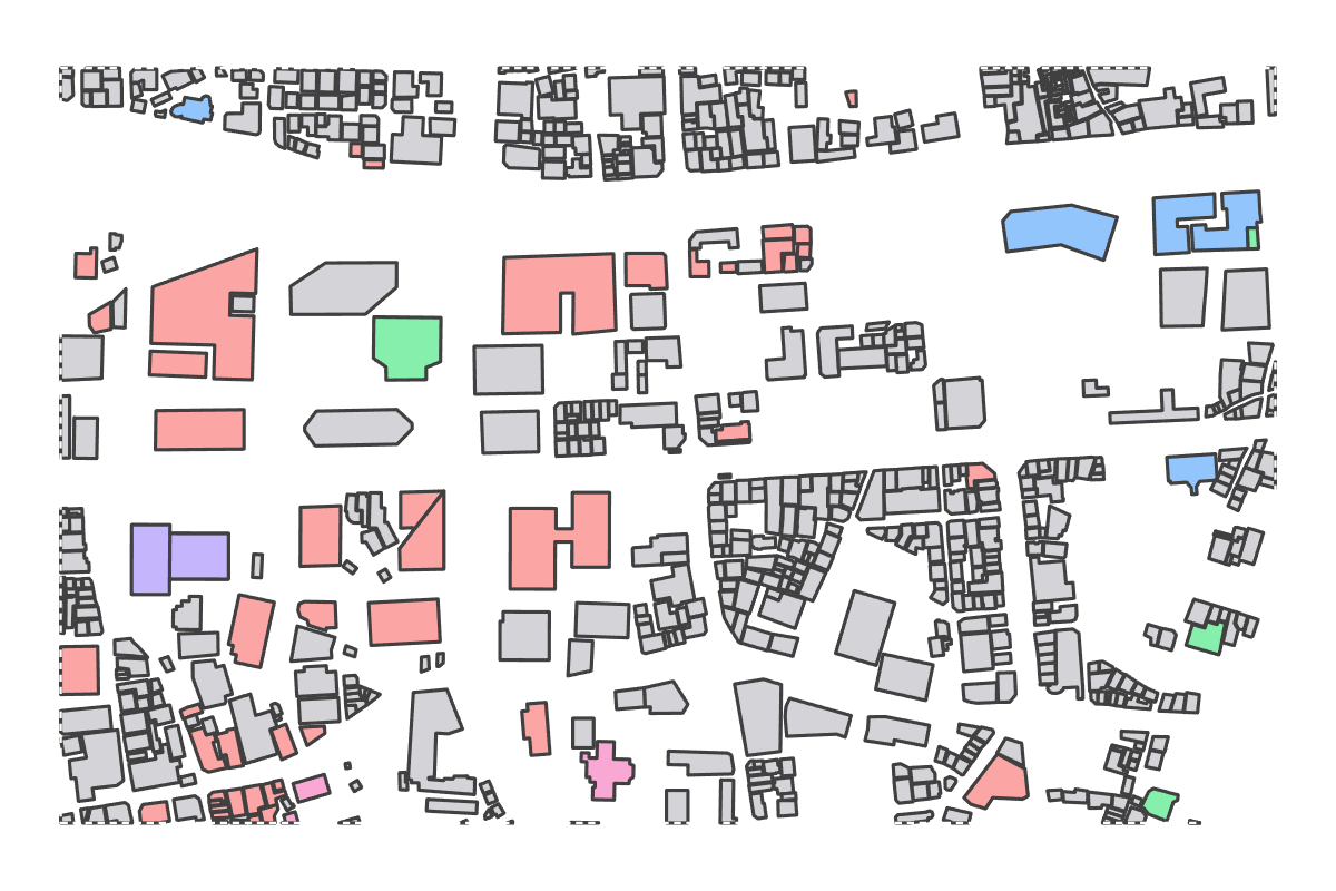 Program breakdown map