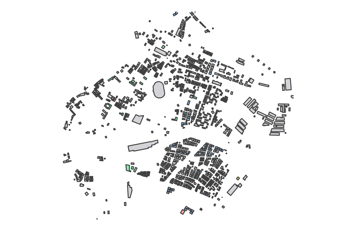 Program breakdown map