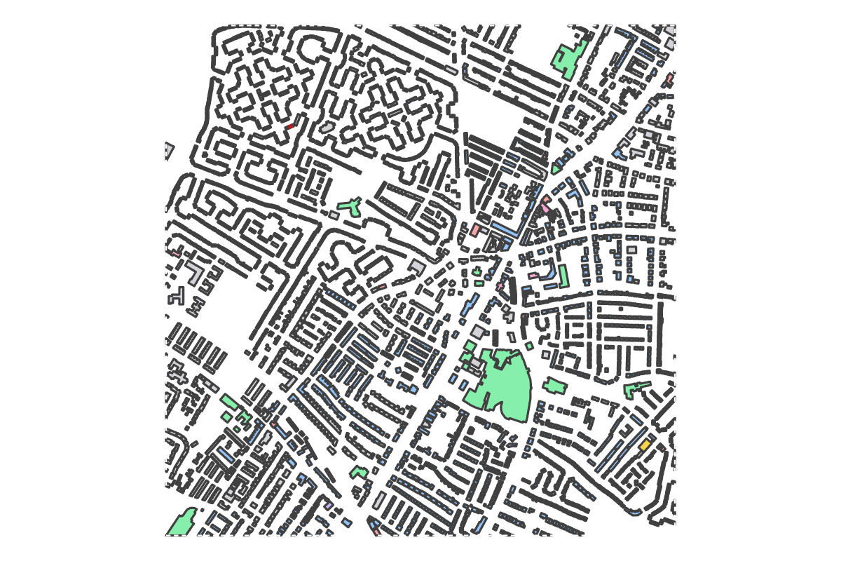 Program breakdown map