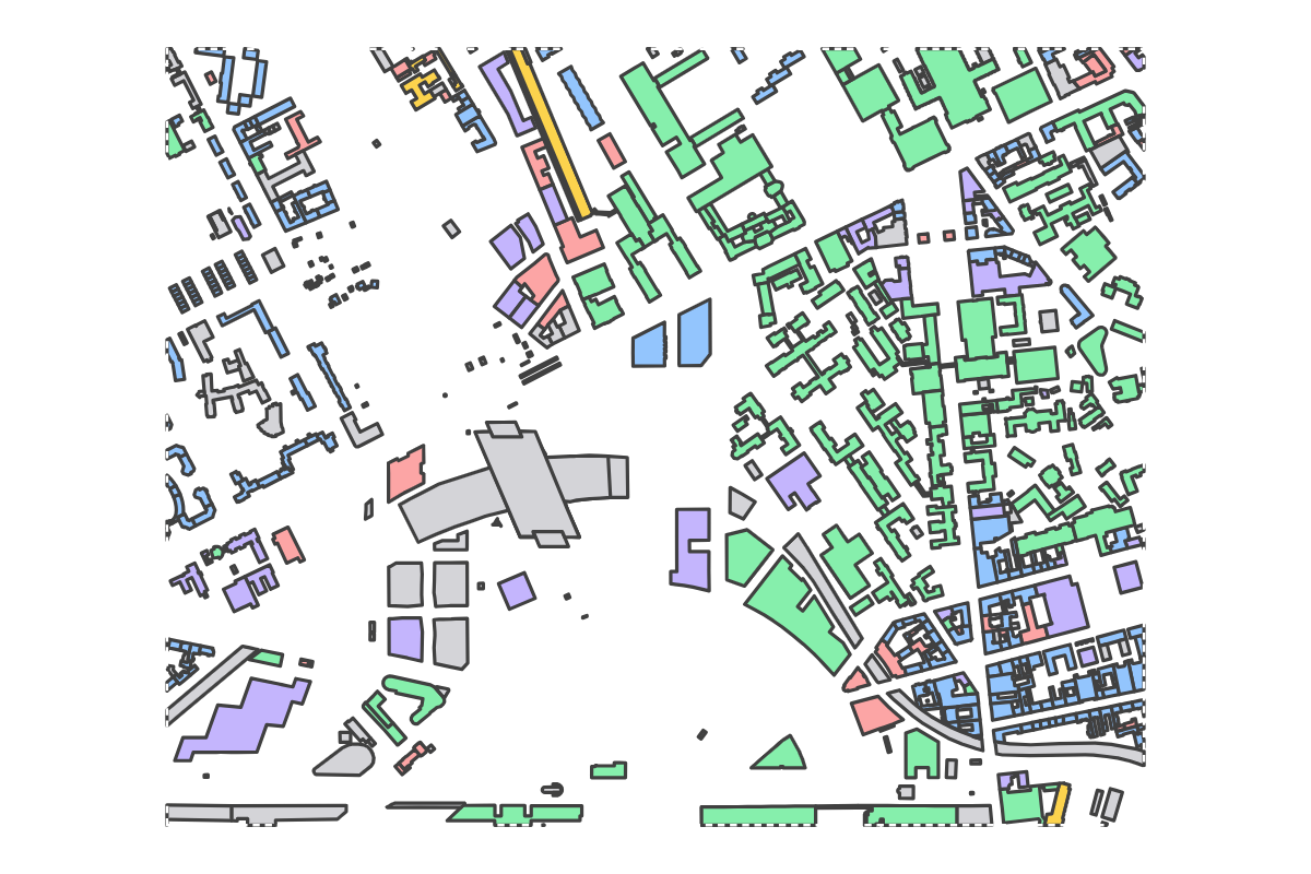Program breakdown map