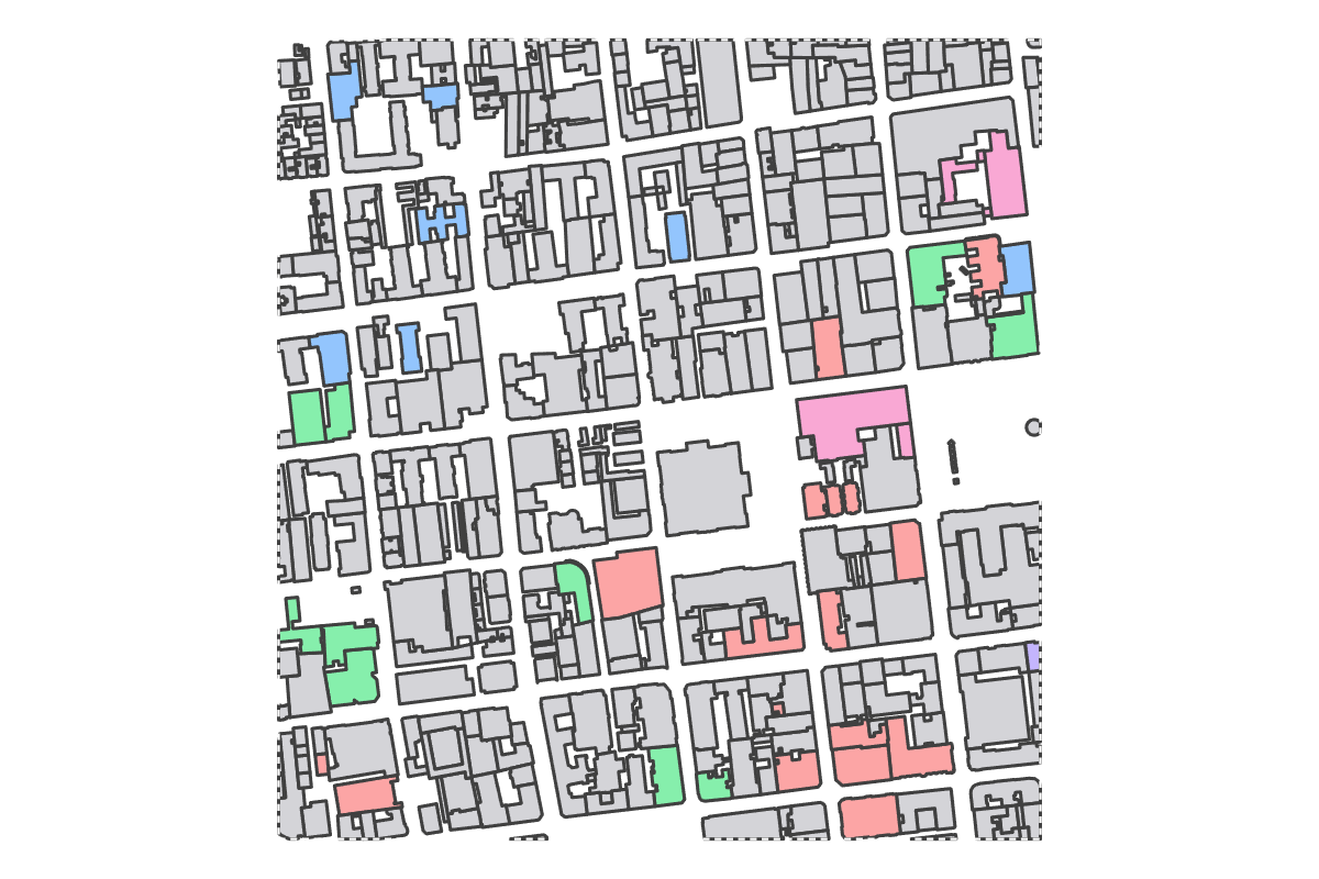Program breakdown map