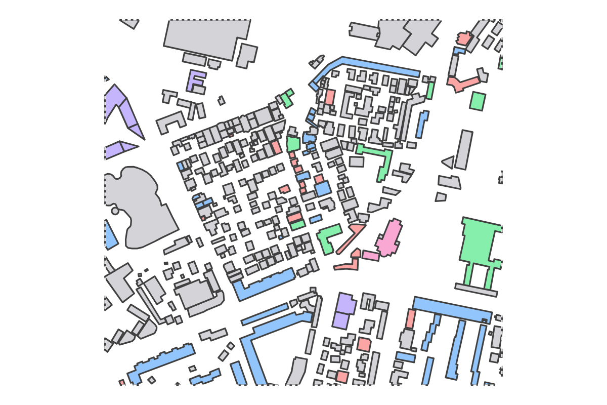 Program breakdown map