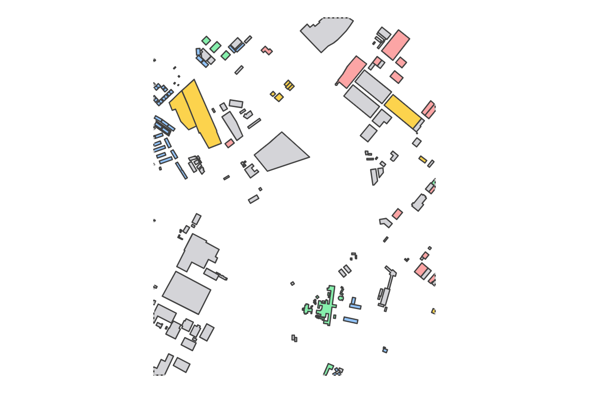 Program breakdown map