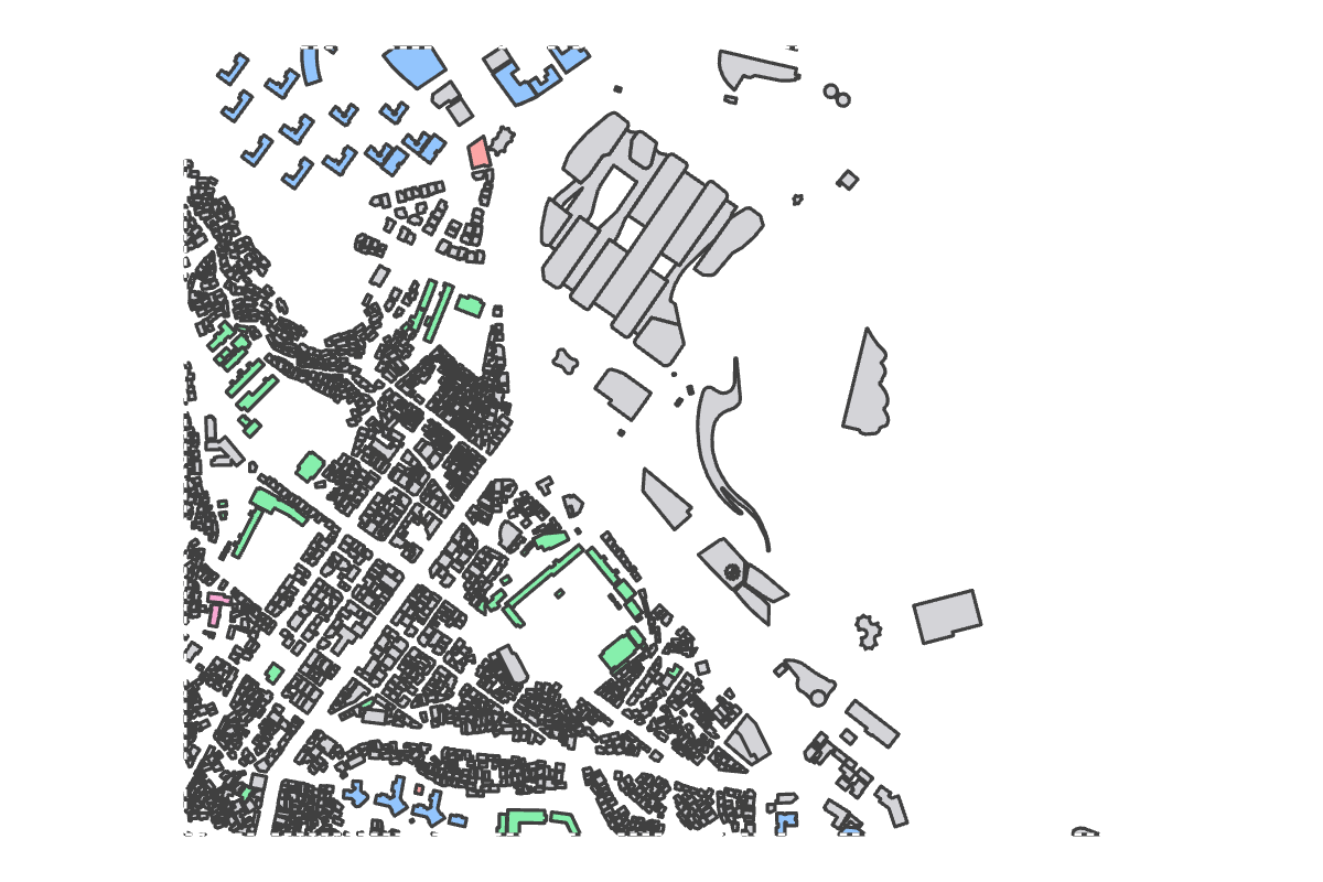 Program breakdown map