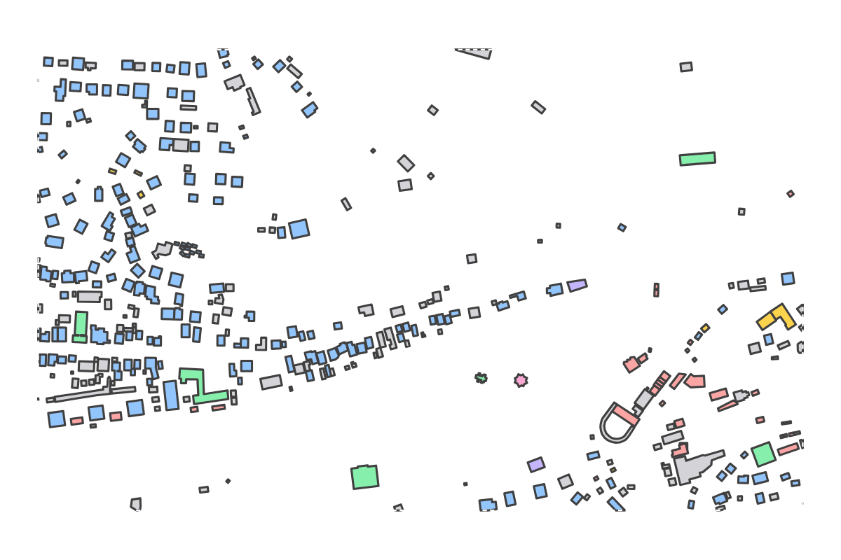 Program breakdown map