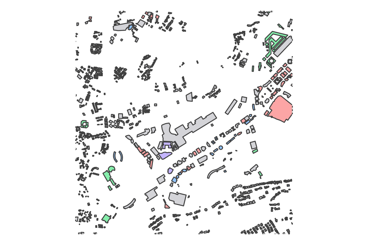 Program breakdown map