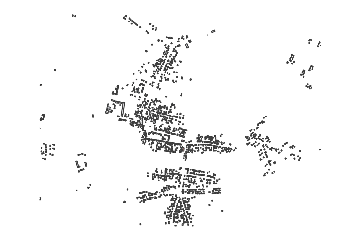 Program breakdown map