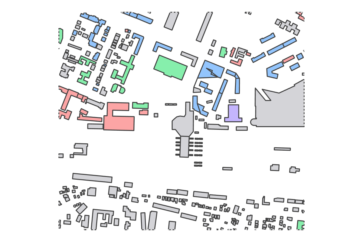 Program breakdown map
