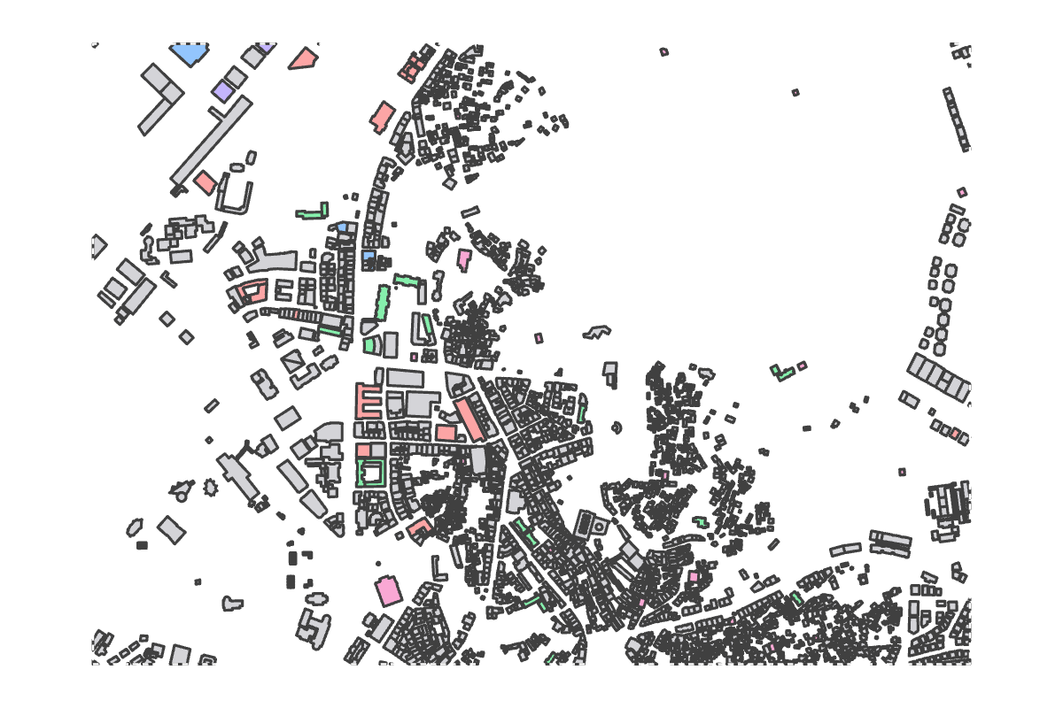 Program breakdown map