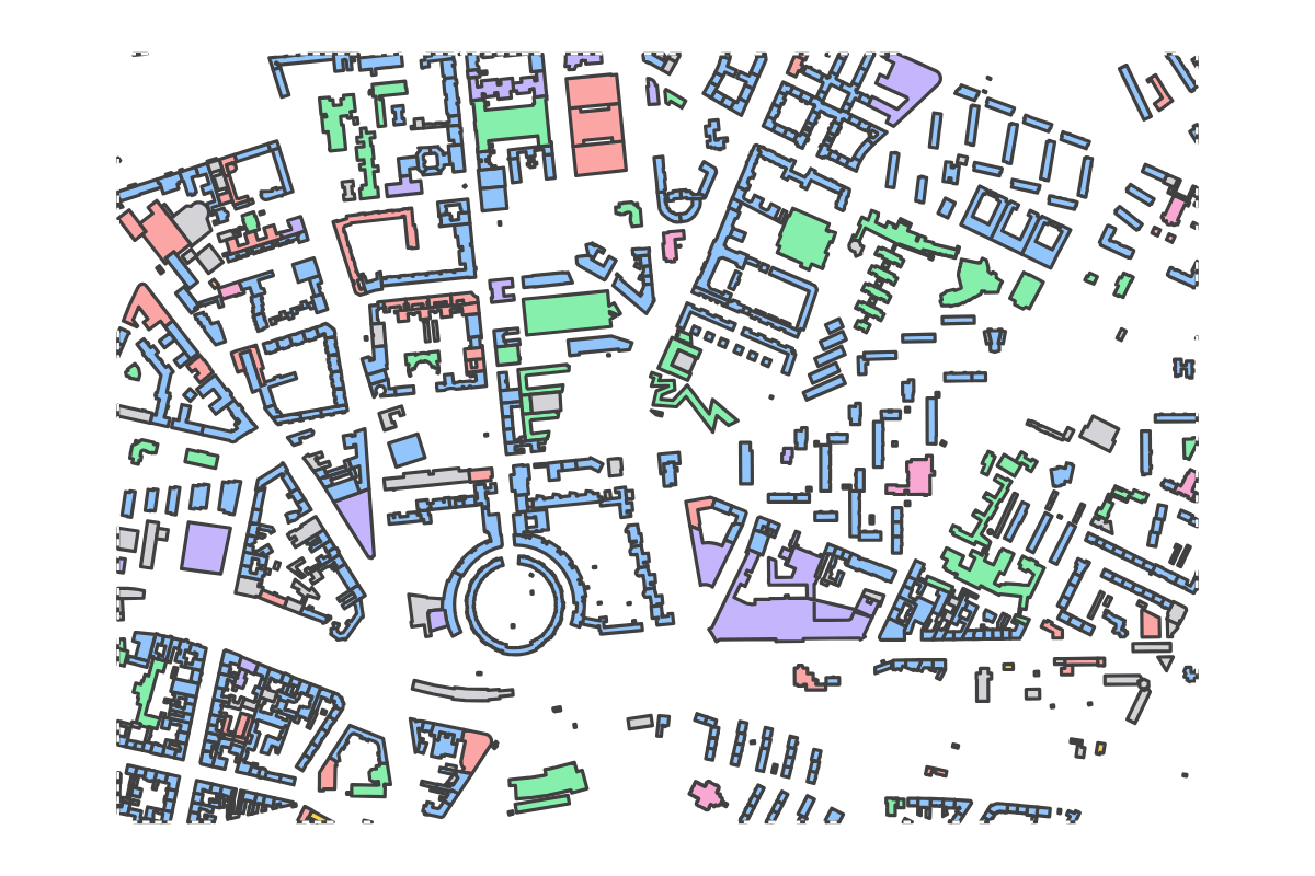 Program breakdown map