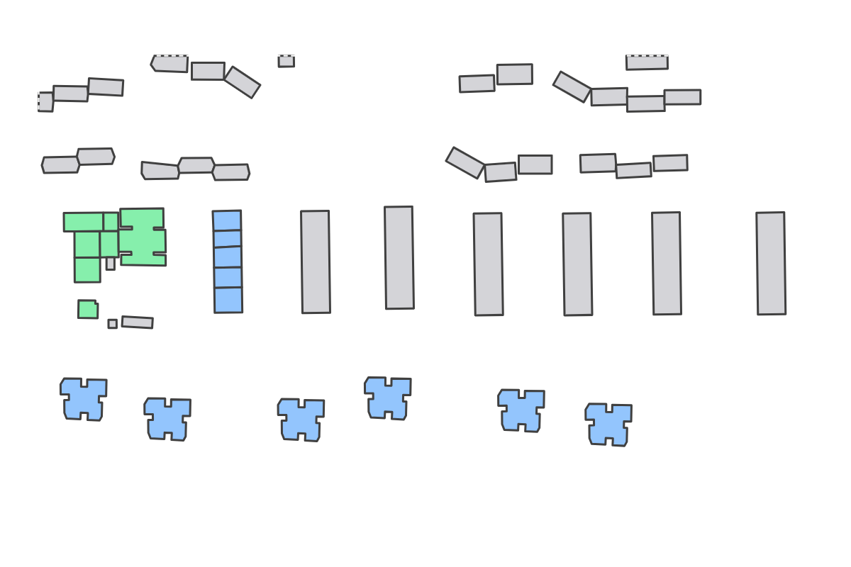 Program breakdown map