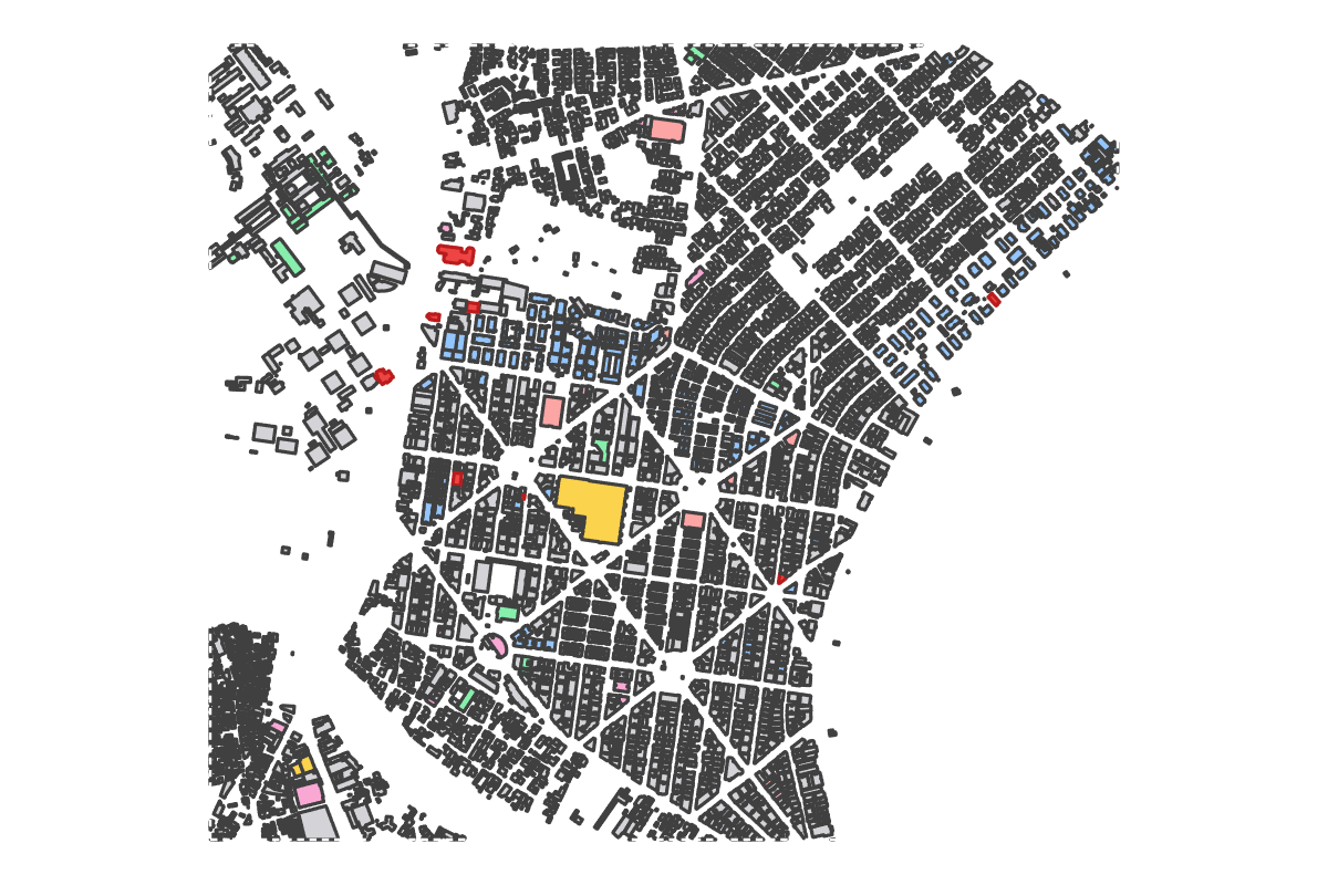 Program breakdown map