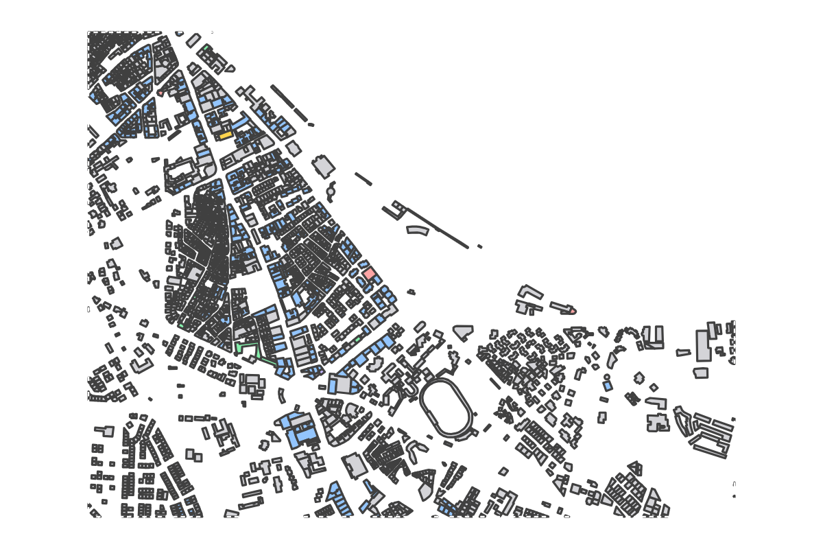 Program breakdown map