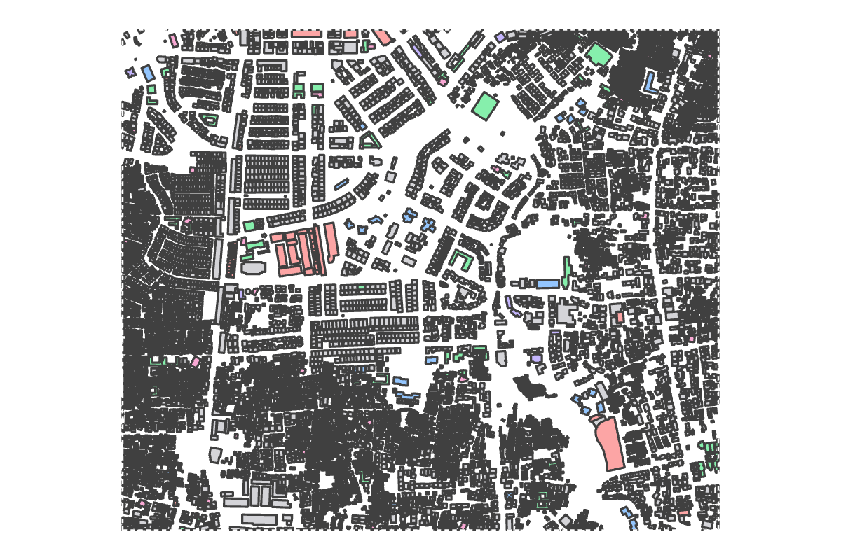 Program breakdown map