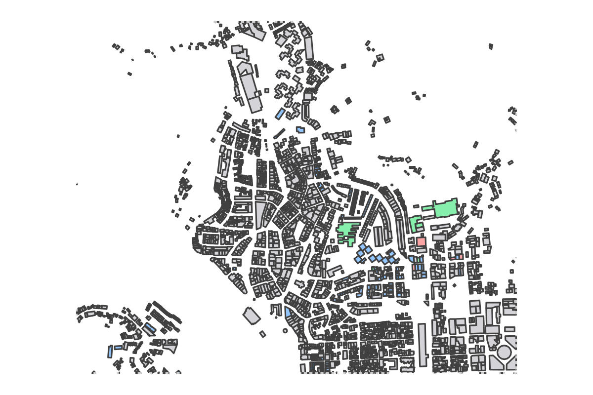 Program breakdown map