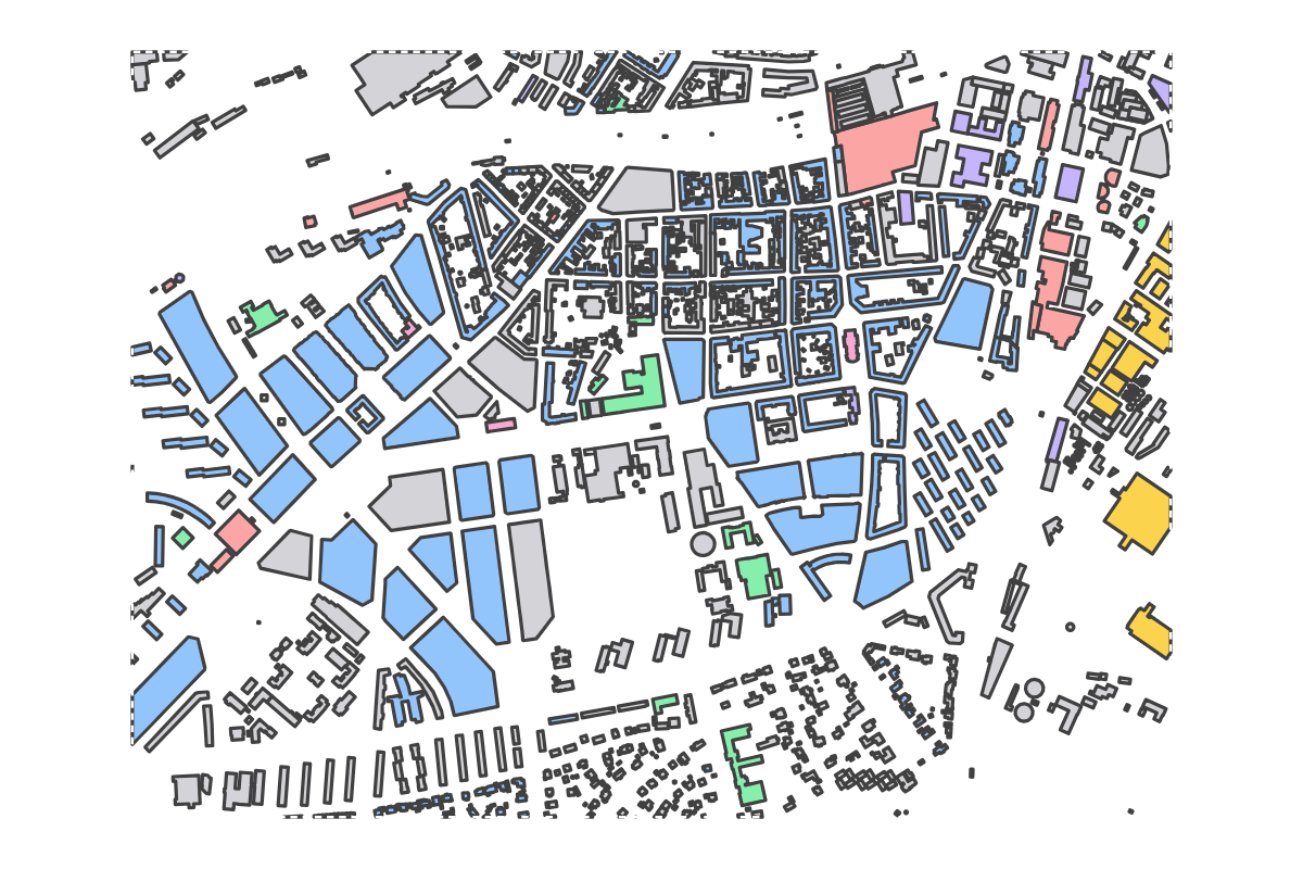 Program breakdown map