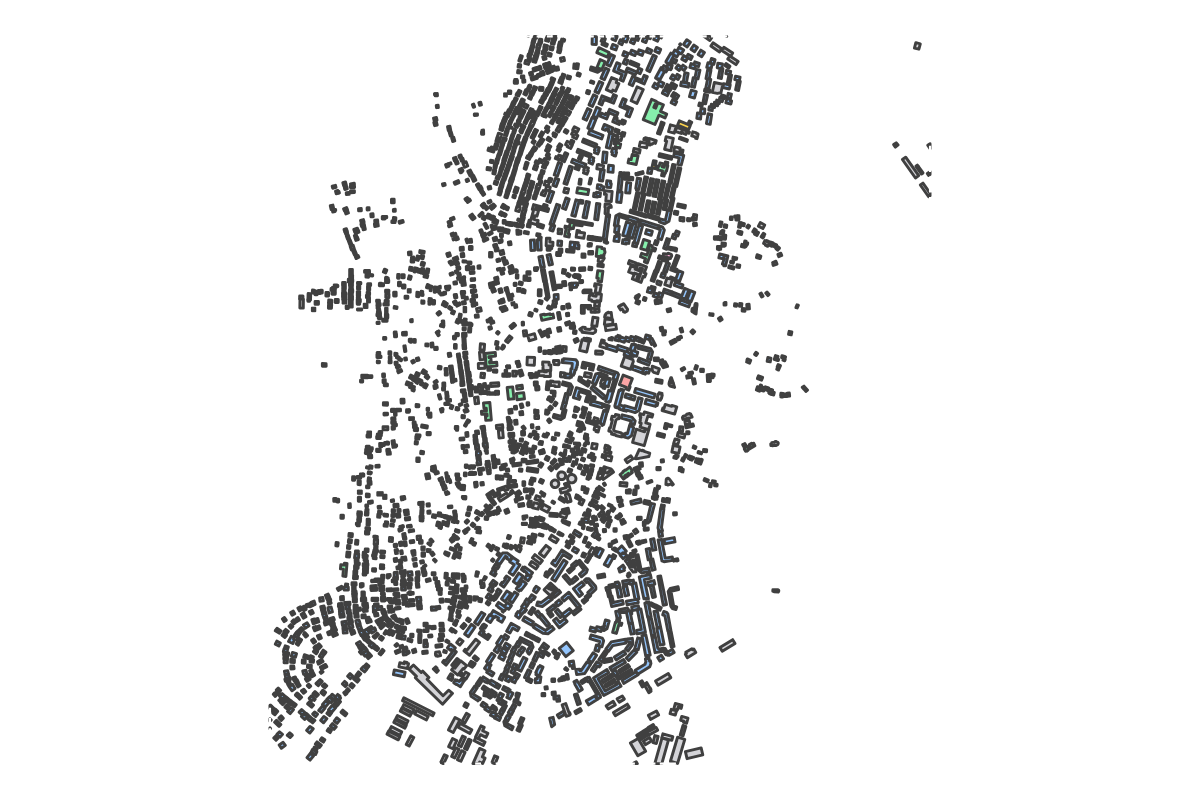 Program breakdown map