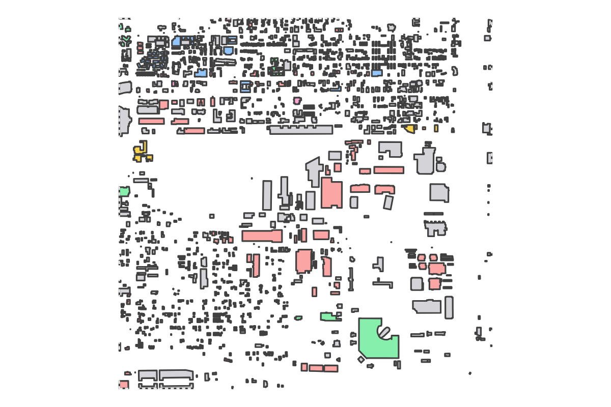Program breakdown map
