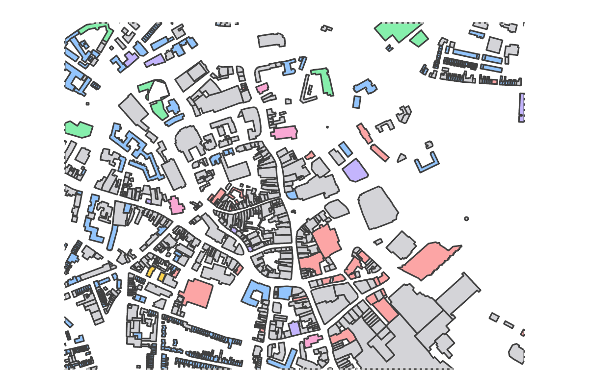 Program breakdown map