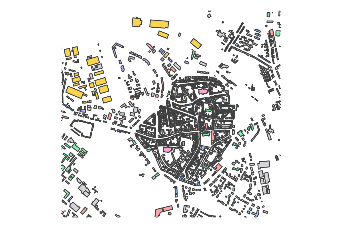 Program breakdown map