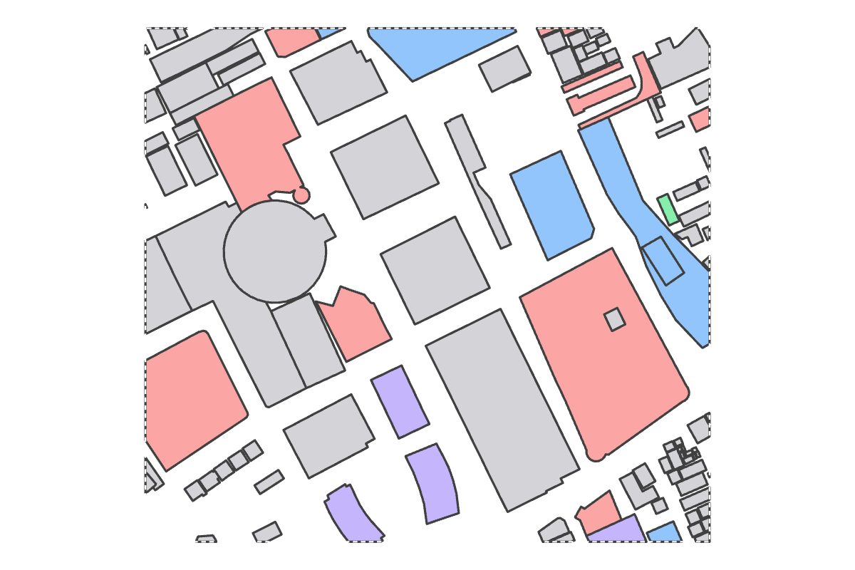 Program breakdown map