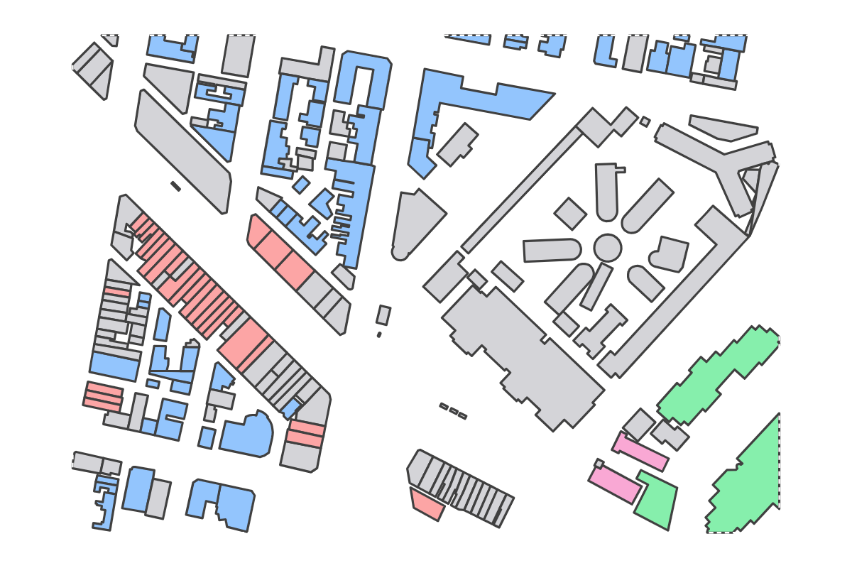 Program breakdown map