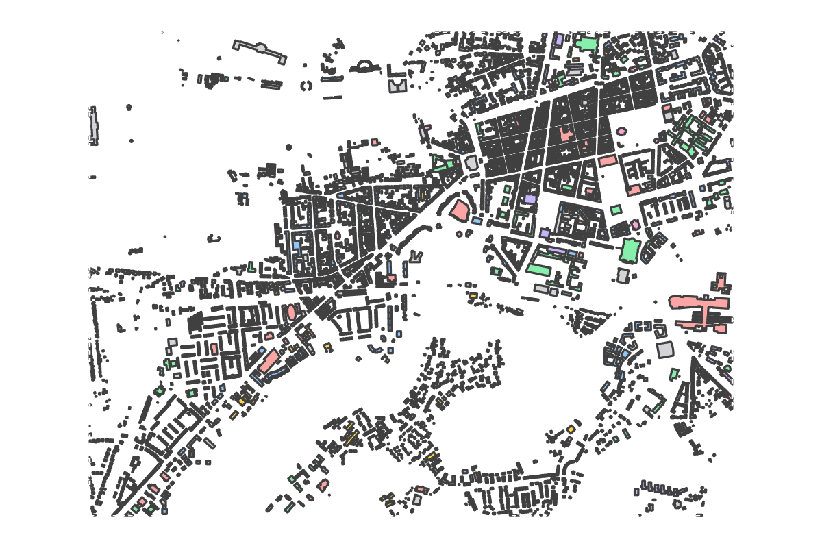 Program breakdown map