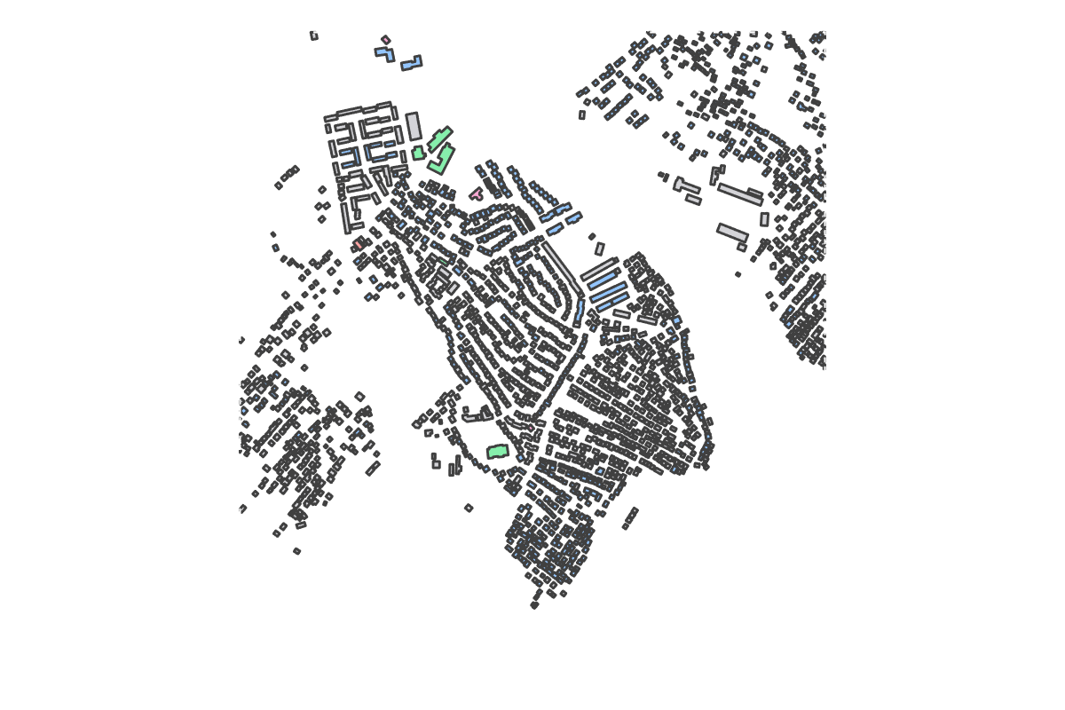 Program breakdown map