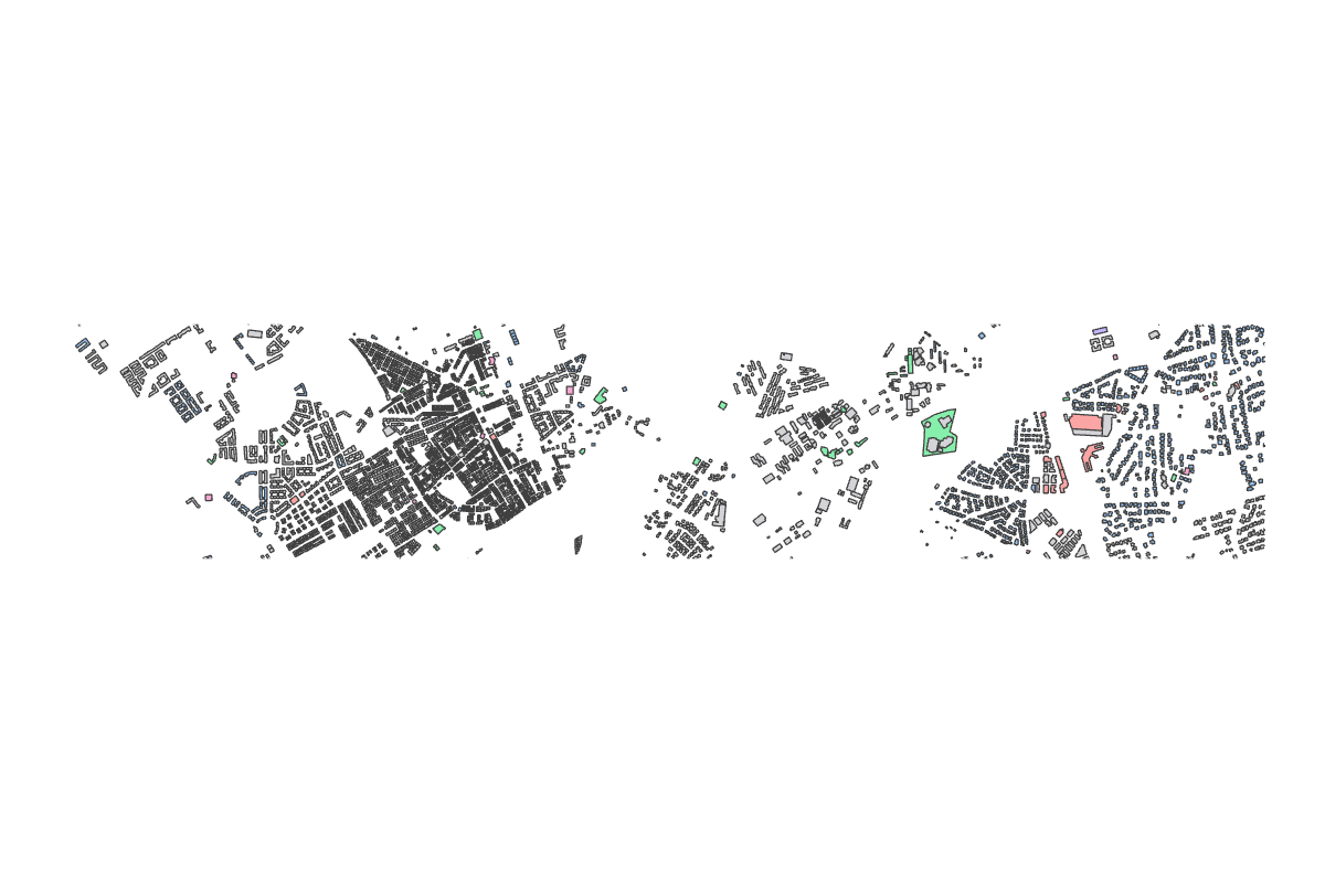 Program breakdown map
