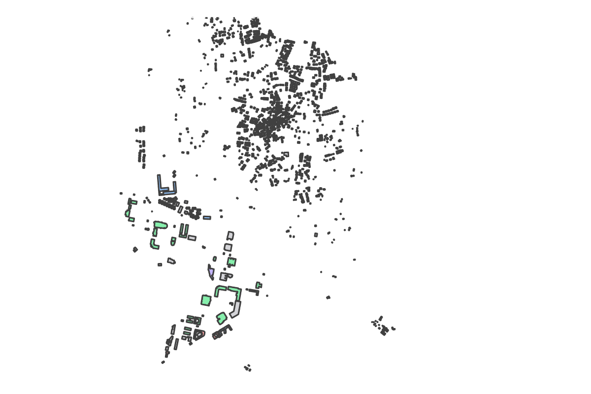 Program breakdown map