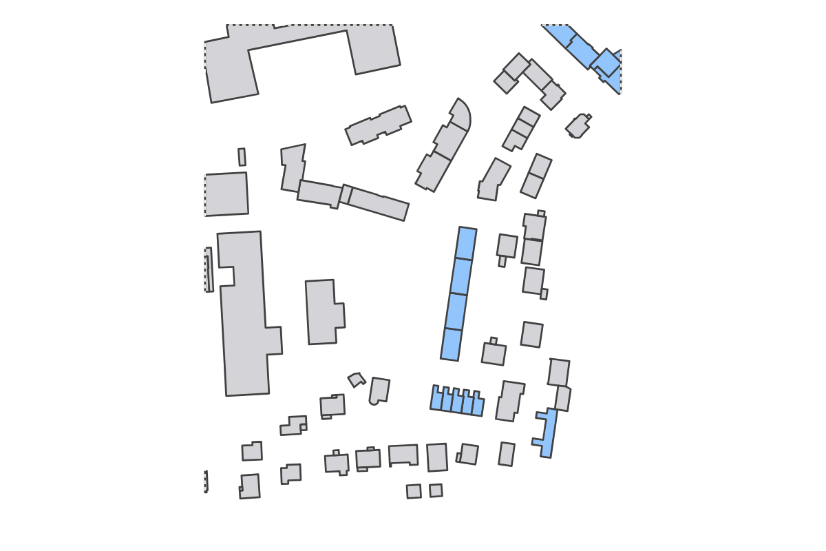 Program breakdown map