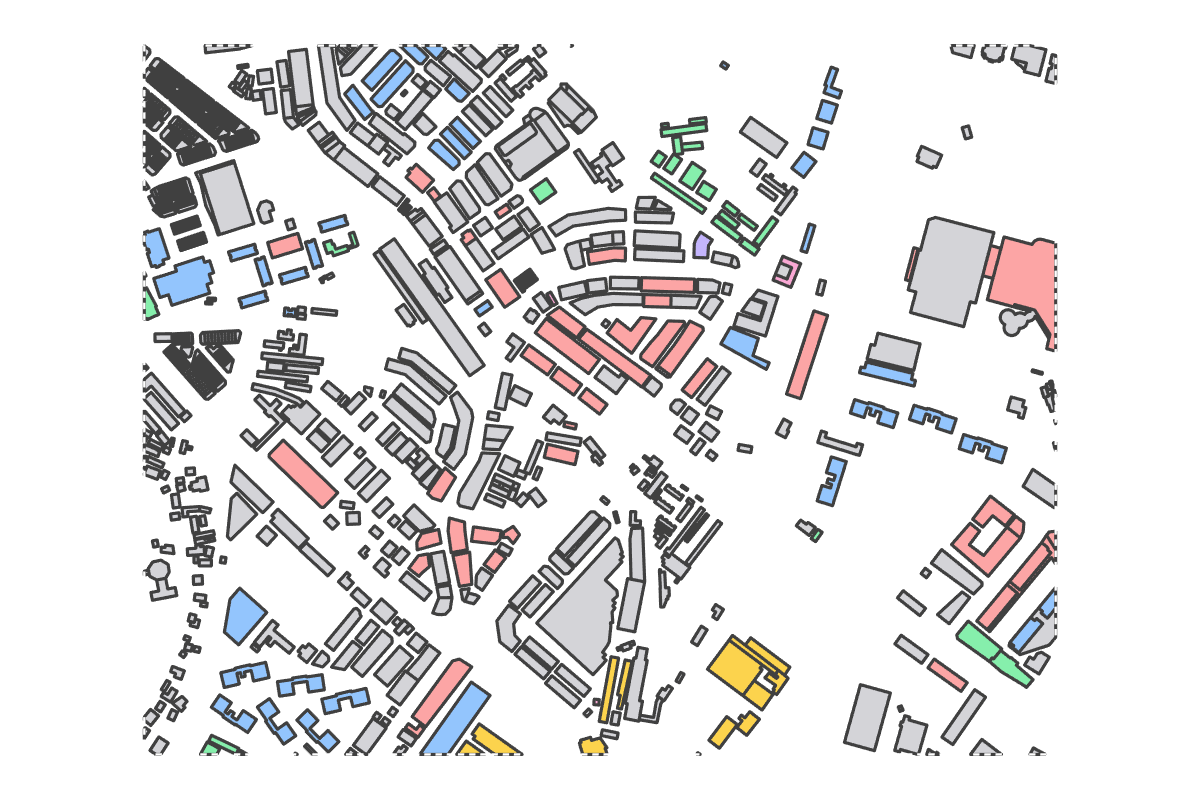 Program breakdown map