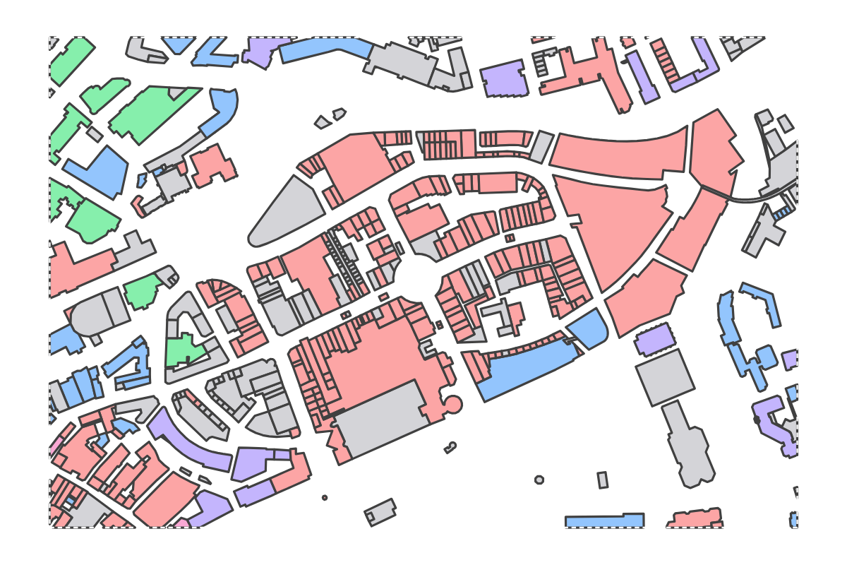 Program breakdown map