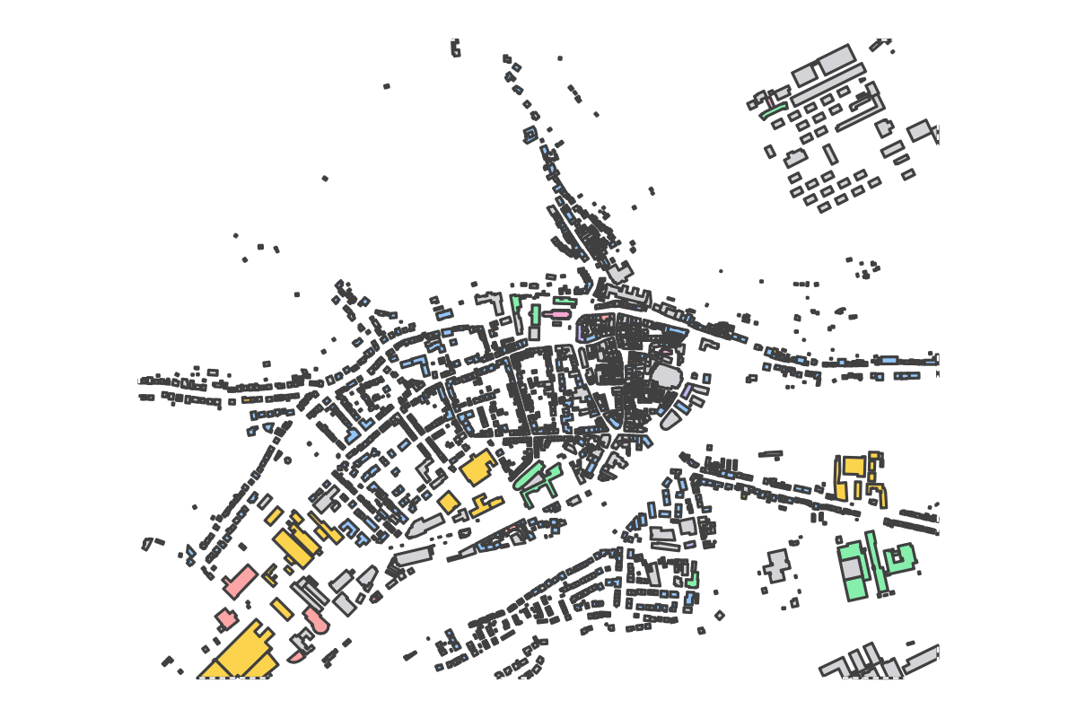 Program breakdown map