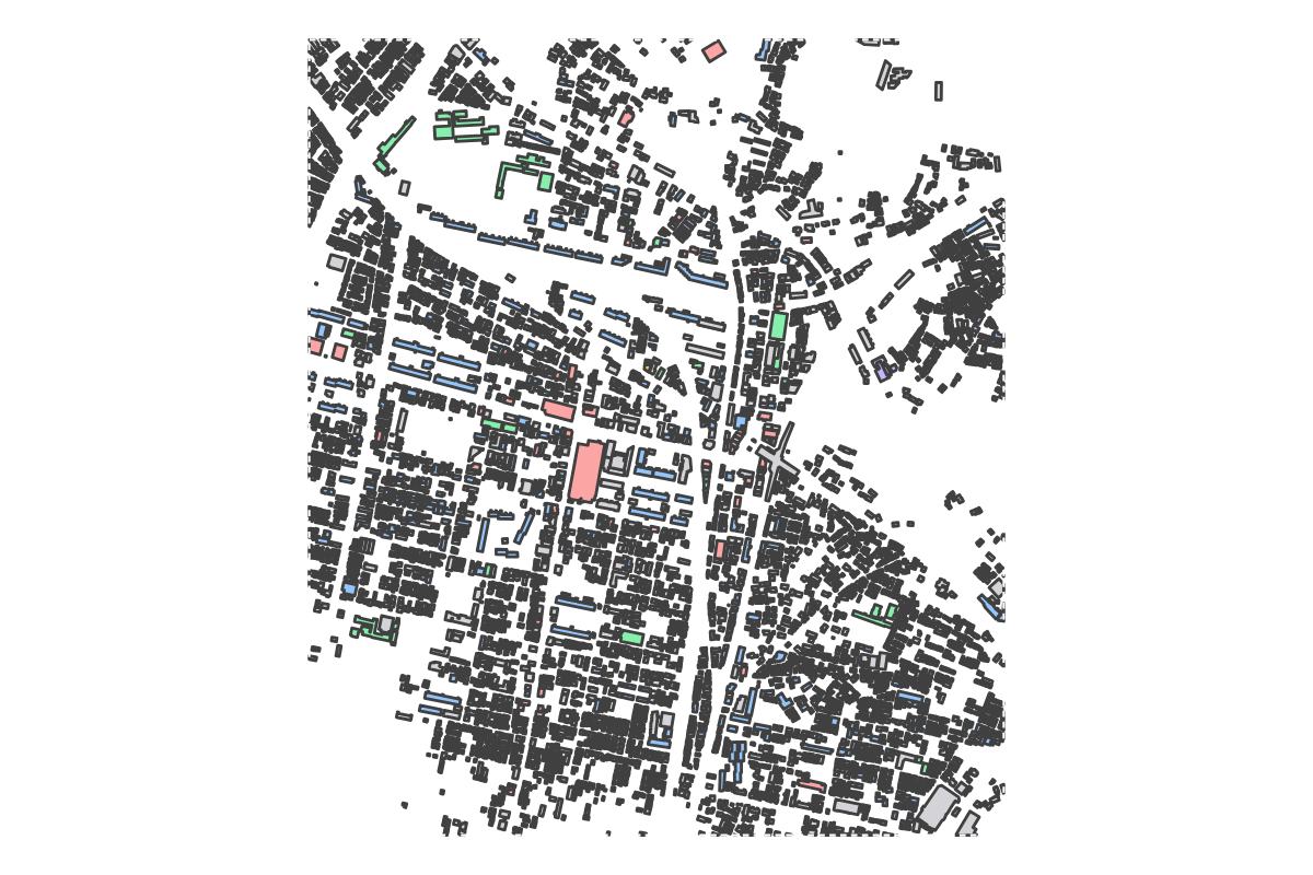 Program breakdown map