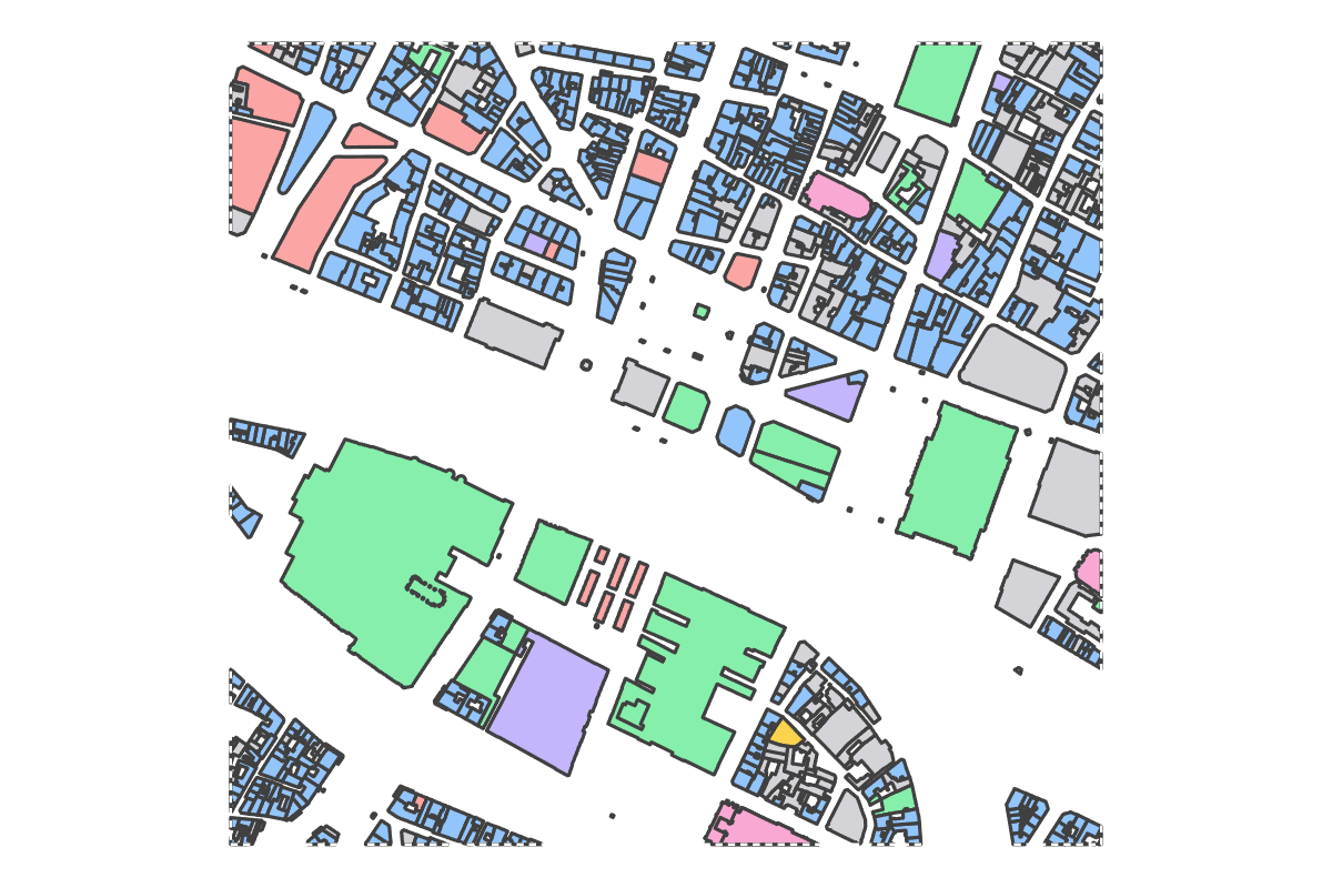 Program breakdown map