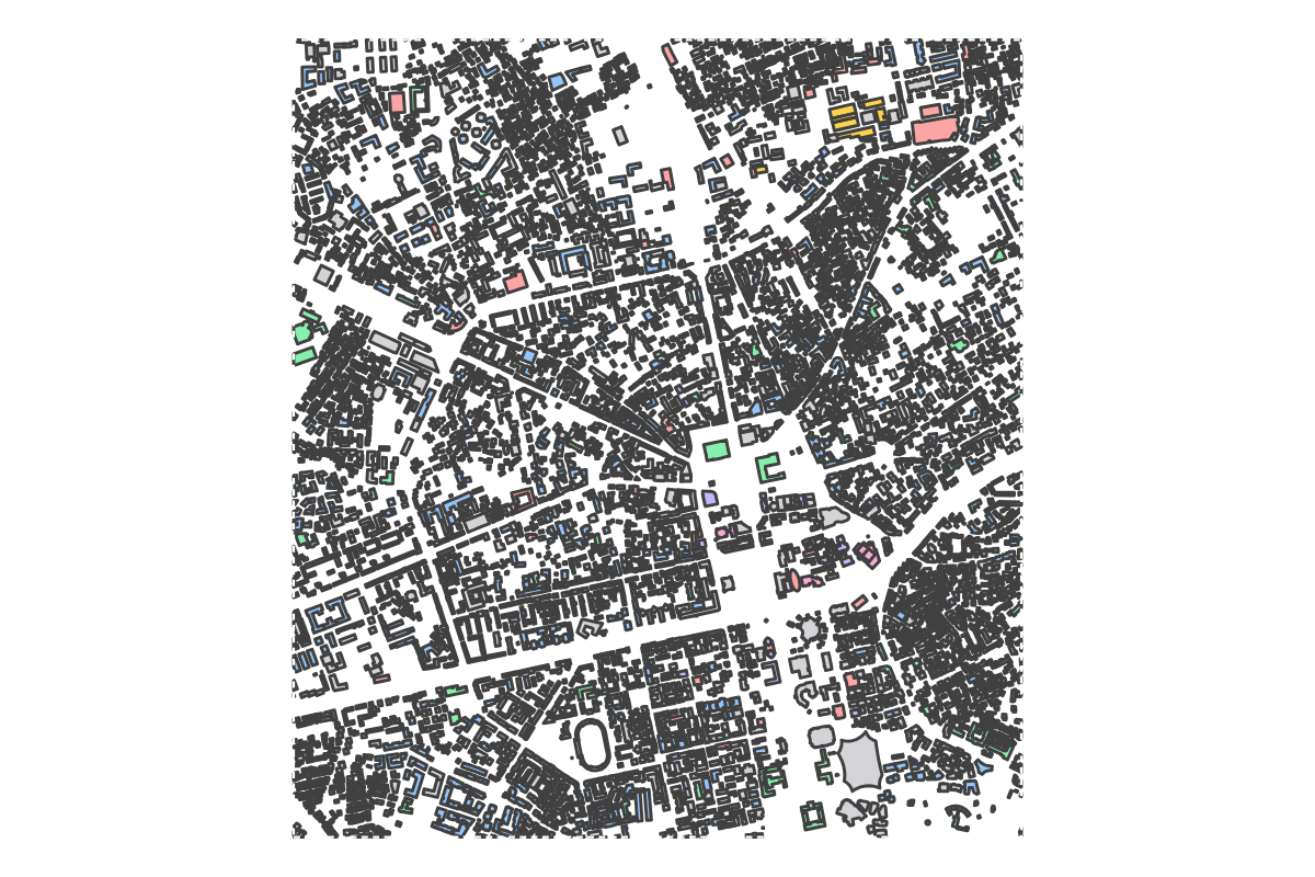 Program breakdown map