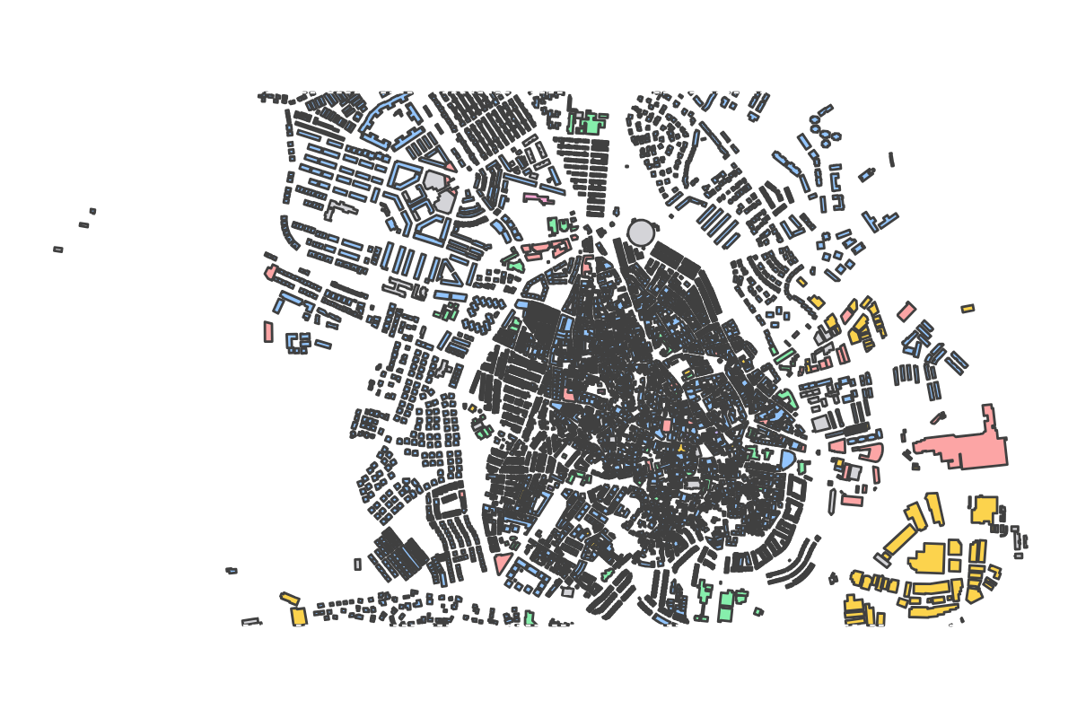 Program breakdown map