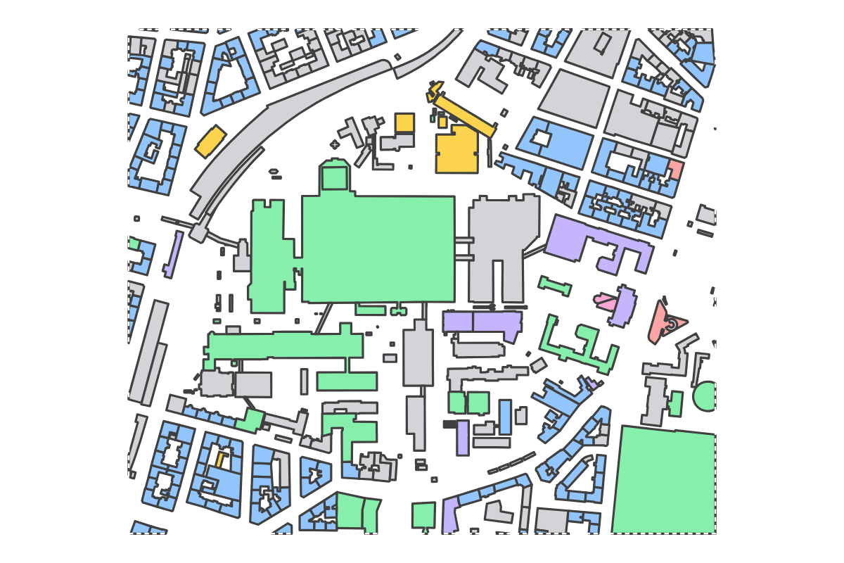 Program breakdown map